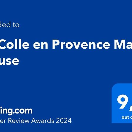 Sigonce La Colle En Provence Main Houseヴィラ エクステリア 写真
